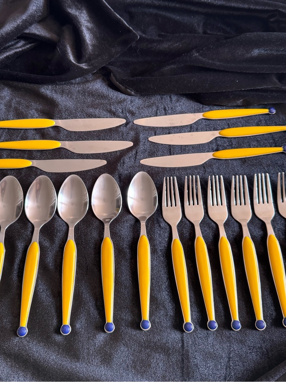 Vintage and Rare WMF Fantasia stainless steel 18 pcs cutlery set